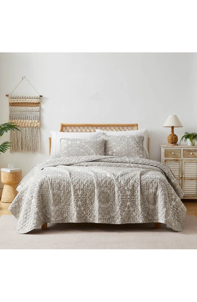 Southshore Fine Linens Ashanti Quilt & Sham Set In Bone