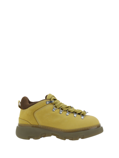 Shop Burberry Trek Ankle Boots In Manilla