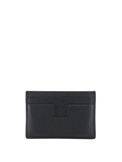 Shop Tom Ford Card Holder In Black
