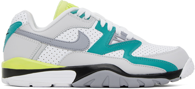 Shop Nike Multicolor Air Cross Trainer 3 Low Sneakers In White/cement Grey-ne