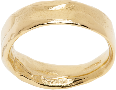 Shop Alighieri Gold 'the Star Gazer' Ring