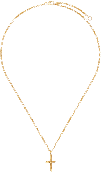 Shop Alighieri Gold 'the Torch Of The Night' Necklace