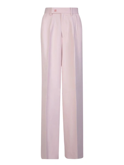 Shop Amiri Trousers In Pink