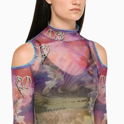 Shop Andersson Bell Top With Cut-out In Multicolor