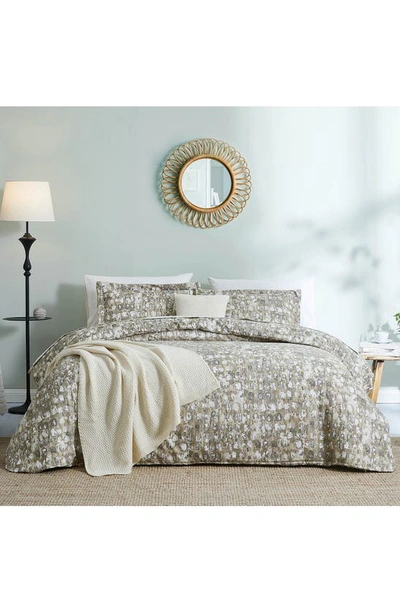 Southshore Fine Linens Rhythm Comforter & Sham Set In Taupe