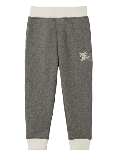 Shop Burberry Sidney Joggers In Grey