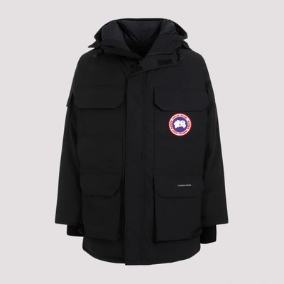 Shop Canada Goose Expedition Parka Jacket In Black