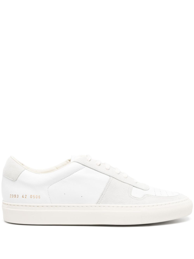 Shop Common Projects White Bball Low-top Sneakers