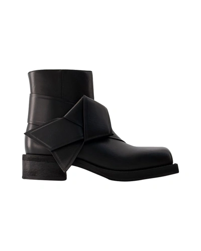 Shop Acne Studios Musubi W Boots -  - Leather - Black