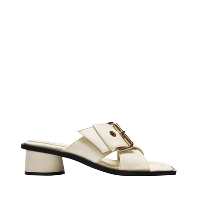 Shop Anny Nord Anyway Anyday Sandals In Beige Leather