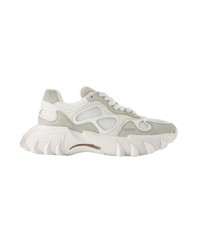 Shop Balmain B-east Sneakers -  - White - Leather