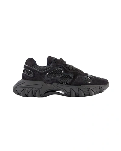 Shop Balmain B-east Sneakers -  - Leather - Black