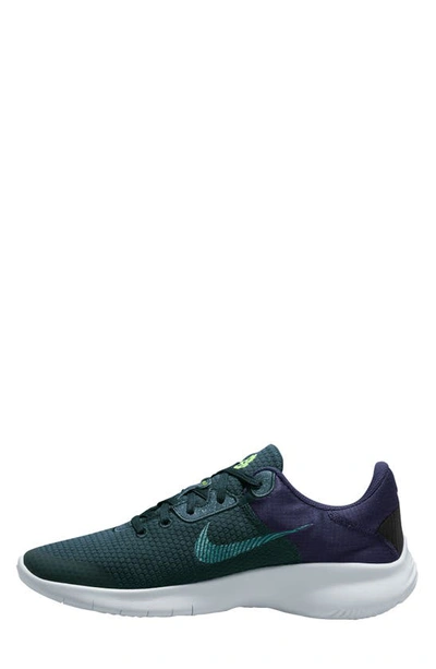 Shop Nike Flex Experience Rn 11 Athletic Sneaker In Deep Jungle/ Teal/ Purple