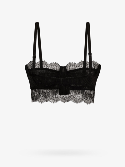 Shop Dolce & Gabbana Woman Bralette Woman Black Underwear