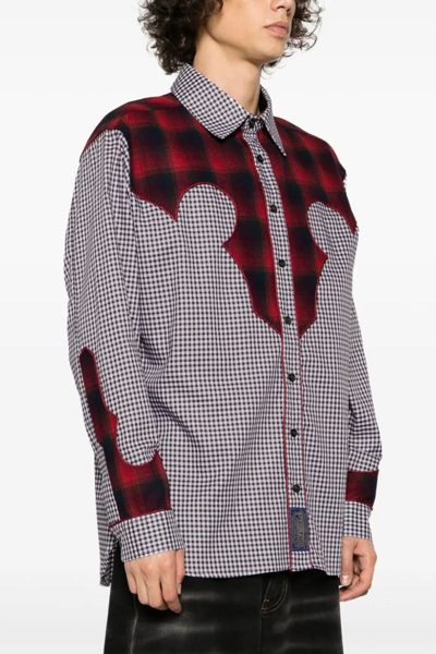 Shop Maison Margiela Men Western Shirt In Multicolor