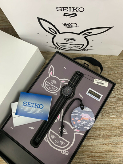 Pre-owned Seiko 5 Sports X Alex Face Srpg97k Breathe In The Shadow