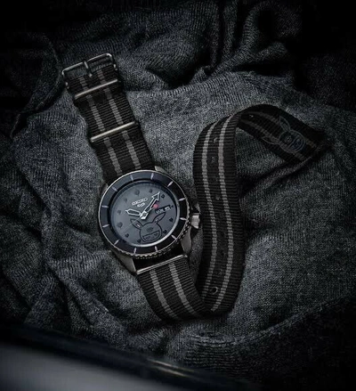 Pre-owned Seiko 5 Sports X Alex Face Srpg97k Breathe In The Shadow