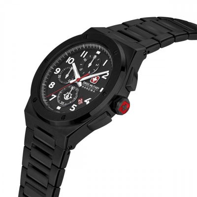 Pre-owned Swiss Military Hanowa Swiss Made Mens Watch Sonoran Chrono Smwgi2102031