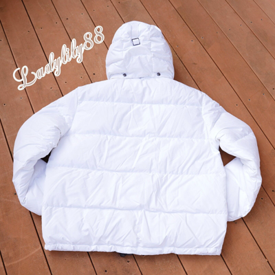 Pre-owned Polo Ralph Lauren Men's Alpine World Cup Racing Down Hooded Puffer White$348