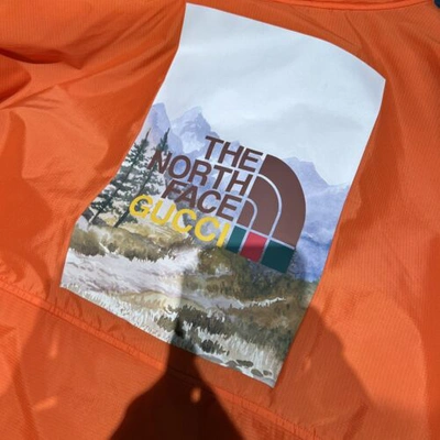 Pre-owned Gucci X North Face  Jacket In All Sizes In Orange