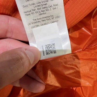 Pre-owned Gucci X North Face  Jacket In All Sizes In Orange