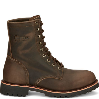 Pre-owned Chippewa Classic Soft Toe 2.0 8" Lace Up Chocolate Apache Nc2085 - 20085 In Brown