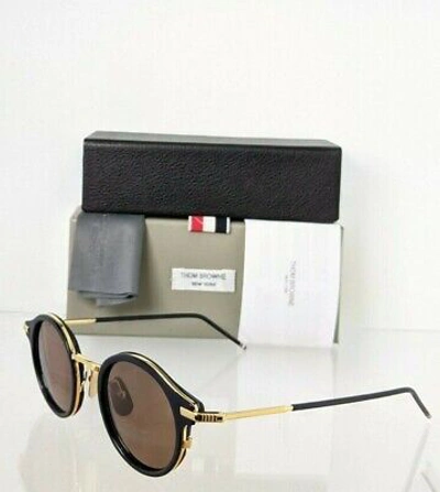 Pre-owned Dita Brand Authentic Thom Browne Sunglasses Tbs 807-d-t Navy Tb-807 Frame