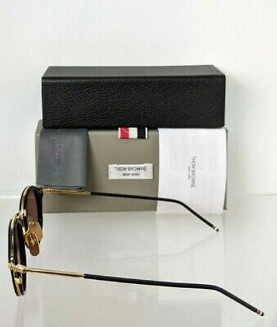 Pre-owned Dita Brand Authentic Thom Browne Sunglasses Tbs 807-d-t Navy Tb-807 Frame