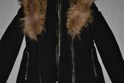 Pre-owned Rudsak Authentic  Womens Toronto Down Parka Fur Black All Sizes
