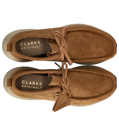 Shop Clarks Wallabee Eden Light Brown Ankle Boot