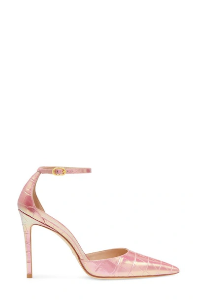 Stuart Weitzman Stuart Pointed Toe Pump In Cotton Candy Ice