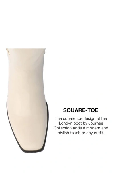 Shop Journee Collection Londyn Boot In Bone