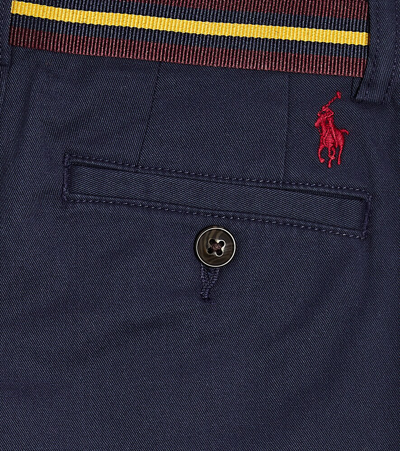 Polo Ralph Lauren Bedford Mid-rise Cotton Pants In Blue