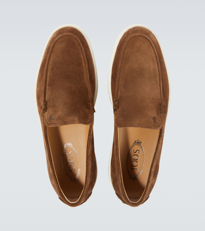Tod's Ibrid Summer Slipper In Brown