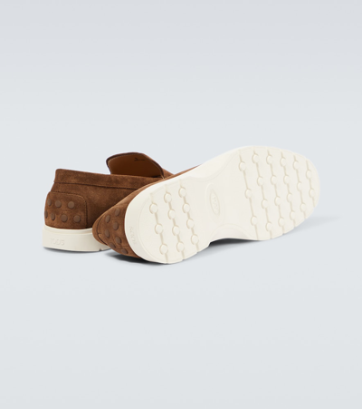 Tod's Ibrid Summer Slipper In Brown