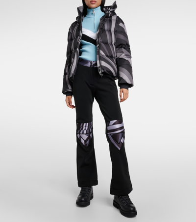 Shop Pucci X Fusalp Printed Ski Pants In Multicolour