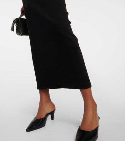 Re/done Keyhole Dress In Black