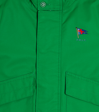 Polo Ralph Lauren Truro Windbreaker Jacket In Green