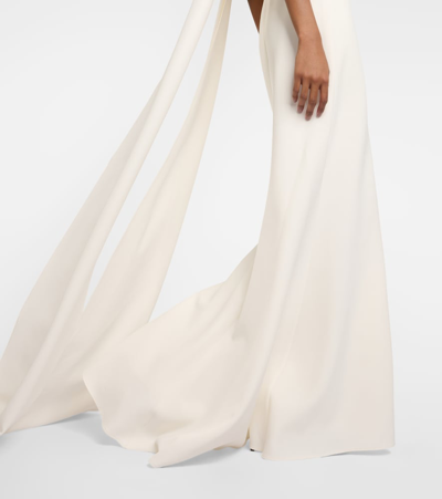 Safiyaa Bridal Ginevra Embellished Gown In White