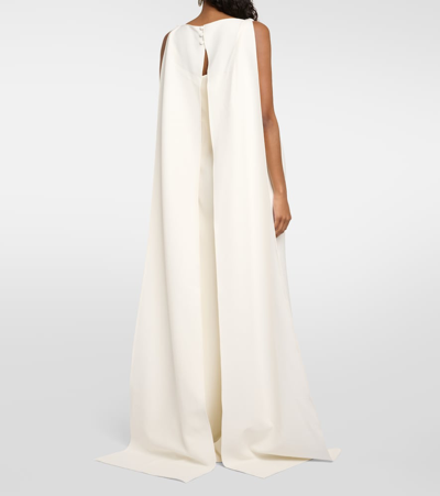 Safiyaa Bridal Ginevra Embellished Gown In White