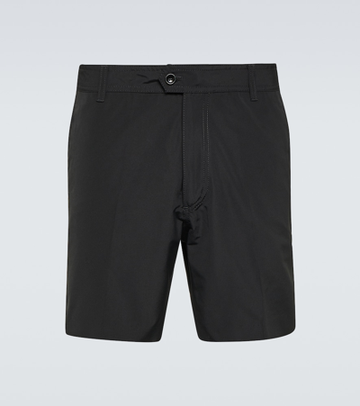 Tom Ford Black Swimsuit With Buckle On The Front In Tech Fabric Man In Black