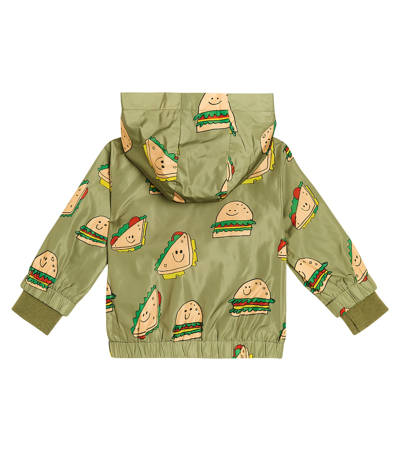 Shop Stella Mccartney Printed Jacket In Verde/multicolor