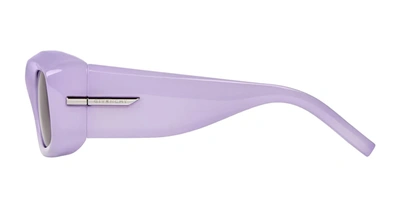 Givenchy G 180 Acetate Rectangle Sunglasses In Purple