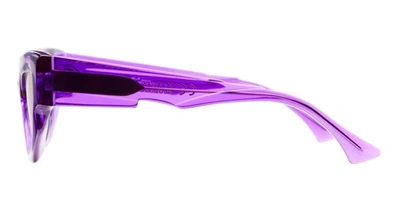 Shop Kuboraum Sunglasses In Purple