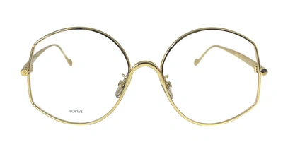 Shop Loewe Eyeglasses In Gold