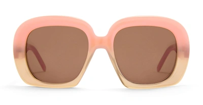 Shop Loewe Sunglasses In Pink