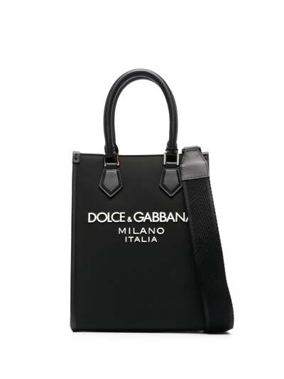 Shop Dolce & Gabbana Borsa Tote In Black