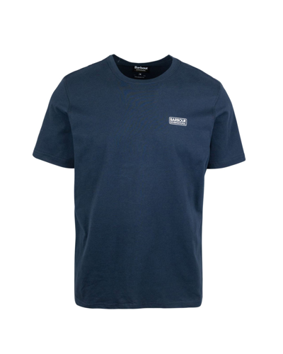 Shop Barbour International T-shirt Essential Con Logo In Ny91navy