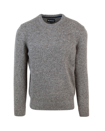Shop Barbour Essential Tisbury Gray Sweater In Gy78fog