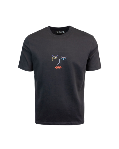 Shop Encré. T-shirt Mini Martine In Black